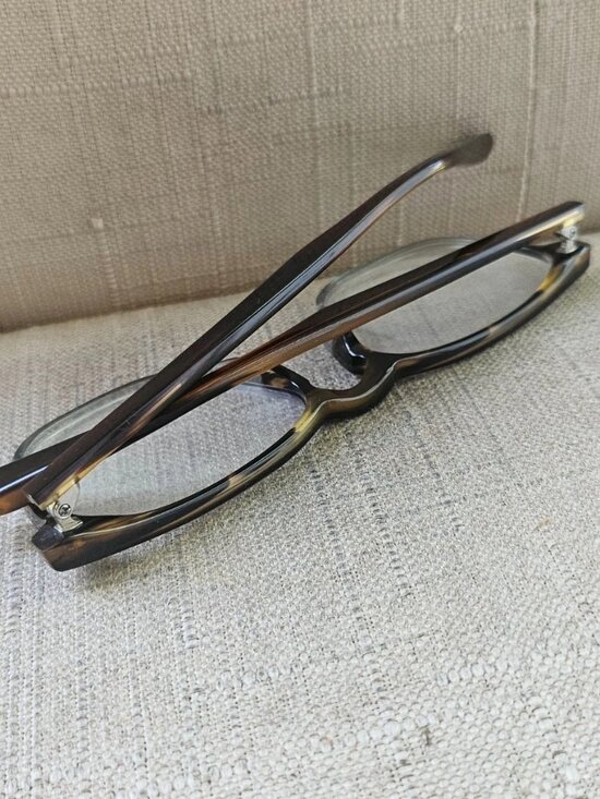 Warby Parker Eyeglasses Frame Brown/Gray Tone VAUGHAN 325 Unisex Eyewear Glasses main image 4